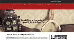 Desktop Screenshot of kerailykuume.fi