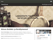 Tablet Screenshot of kerailykuume.fi